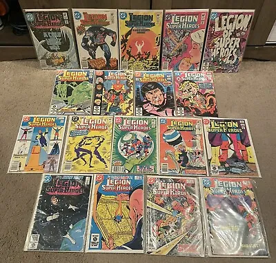 Buy Vintage The Legion Of Super-Heros Comic Book Lot Of 18 #289-293 295-299 301-309 • 31.54£