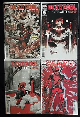 Buy Deadpool Black, White & Blood #1-4 Marvel Comic • 19.99£