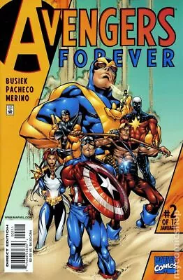 Buy Avengers Forever #2 FN+ 6.5 1999 Stock Image 1st Full App. 3rd Captain Marvel • 6.12£