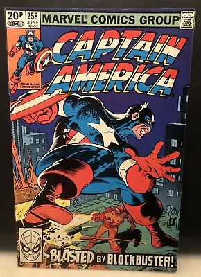 Buy CAPTAIN AMERICA #258 Comic Marvel Comics Bronze Age • 5.48£