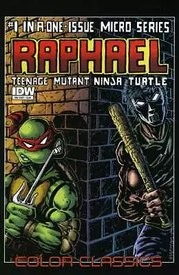 Buy Teenage Mutant Ninja Turtles Color Classics: Raphael Micro-Series #1 VF/NM; IDW • 42.21£