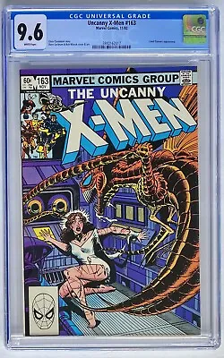 Buy The Uncanny X-men #163 Nov 1982 Cgc Grade 9.6 Carol Devers App Marvel Comics • 119.92£