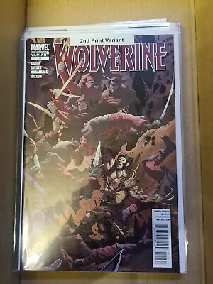 Buy Marvel Wolverine #2 2nd Print Ninja Variant High Grade Comic • 9£