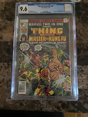 Buy Marvel Two-In-One #29, NM+ 9.6 CGC, 2nd Appearance Spider-Woman; Shang-Chi • 98.55£