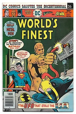 Buy World's Finest #239 (Vol 1) : F/VF :  The UFO That Stole The U.S.A.  : Gold • 3.95£