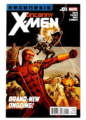 Buy UNCANNY X-MEN (Vol. 2) # 1 Marvel Comic (Jan 2012) VFN/NM REGENESIS /1st Print. • 3.95£