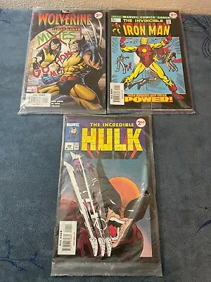 Buy Comic Lot Incredible Hulk #340 Iron Man 47 Reprints Marvel Adventures 2.50 • 40.15£