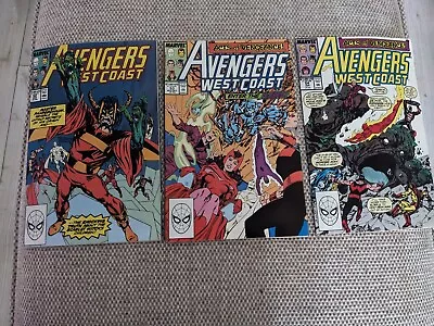 Buy West Coast Avengers Bundle #s 52 53 54 • 6.50£