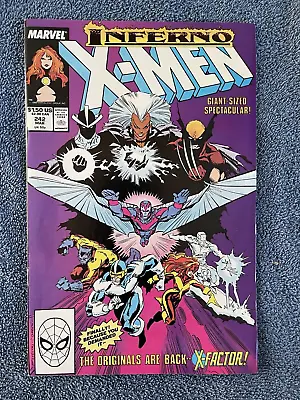 Buy UNCANNY X-MEN #242 (Marvel, 1989) Giant-Sized ~ Claremont & Silvestri • 6.29£