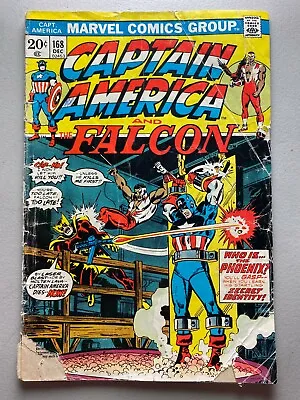 Buy Captain America #168 • 1973 Marvel Comics • Baron Zemo • 23.98£