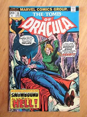 Buy TOMB OF DRACULA #19 **Key!** (FN/VF To VF-) **Super Bright, Colorful & Glossy!** • 40.97£