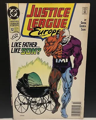 Buy Justice League Europe #12 Comic Dc Comics Newsstand • 2.88£