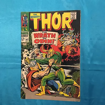 Buy Thor # 147 Dec. 1967, Lee & Kirby! Fine- Very Fine Condition • 31.60£
