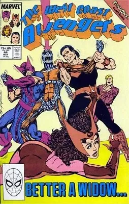 Buy West Coast Avengers #44 (NM)`89 Byrne • 5.95£