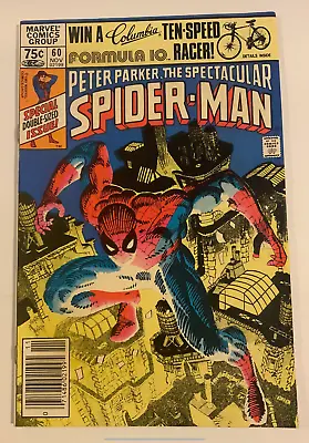 Buy Peter Parker The Spectacular Spider-Man #60 - Marvel 1981-Double Sized • 6.40£