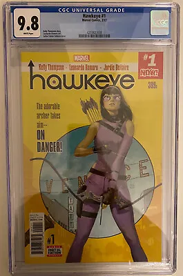 Buy Marvel Comics HAWKEYE #1 2017 1ST KATE BISHOP SOLO TITLE CGC 9.8 • 79.99£