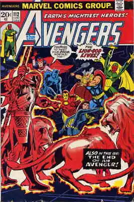 Buy Avengers, The #112 VG; Marvel | Low Grade - 1st Mantis - We Combine Shipping • 56.76£