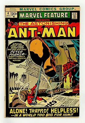 Buy Marvel Feature #4 VG- 3.5 1972 1st App. Ant-Man Since 1960s • 11.95£
