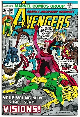 Buy 🔥 Avengers #113 (Marvel 1973) * Very Fine 🔥 • 33.85£