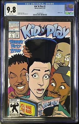 Buy Kid 'N Play #1 CGC 9.8 Hip Hop Rap Low Census House Party 1992 Marvel Comics • 237.45£