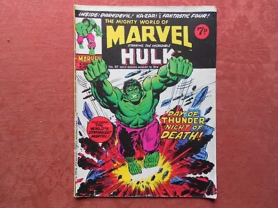 Buy The Mighty World Of Marvel #97 - Aug 1974 • 0.99£