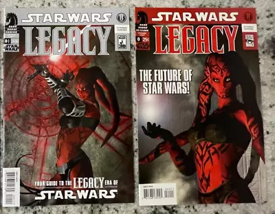 Buy 2 Legacy Star Wars Dark Horse Comic Books # 0 1/2 NM Skywalker Vader 94 MS12 • 35.07£
