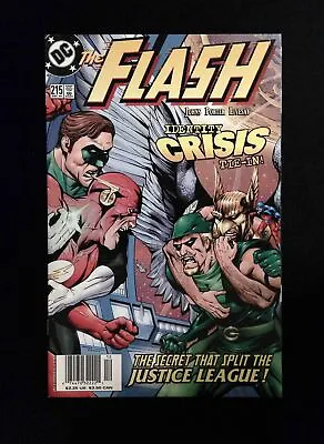 Buy Flash #215 (2ND SERIES) DC Comics 2004 NM- NEWSSTAND • 7.91£