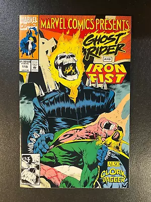 Buy Marvel Comics Presents 115 Ghost Rider Iron FIST VENOM WOLVERINE V 1 Sam Keith • 9.49£