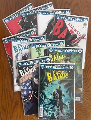 Buy DC Comics All Star Batman #1 2 3 4 5 6 7 8 9 10 Variant Comic Book Lot (Snyder) • 16.52£