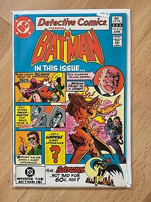 Buy Detective Comics Starring Batman 515 DC Comics 8.0 - E49-59 • 12.63£