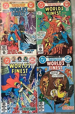 Buy World’s Finest 275-278 DC 1982 Comic Books • 16£