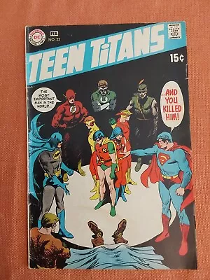 Buy Teen Titans #25 - 1st Appearance Of Lilith And Loren Jupiter (DC, 1970) Reader • 24.11£