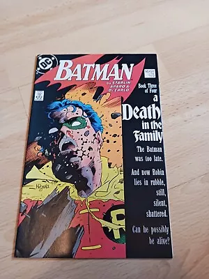 Buy Batman #428. DC Comics. Death Of Robin. Mike Mignola Cover. Jim Starlin.1988. • 14.99£
