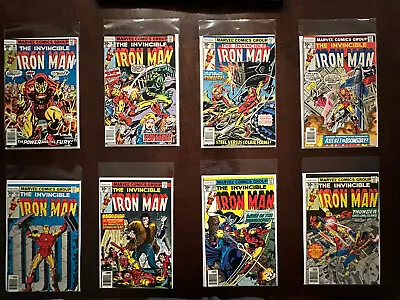 Buy Invincible Iron-Man Lot Of 8, Marvel 1977 Bronze Age Issues 96-103 All Newsstand • 63.44£