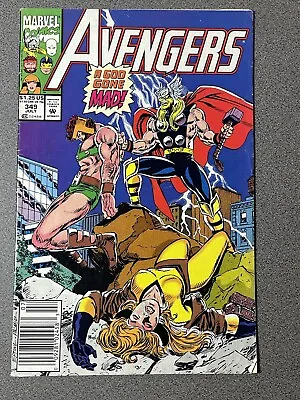 Buy Avengers # 349 Vf Newsstand Copy Marvel Comics 1992 Thor Black Knight  • 3.21£