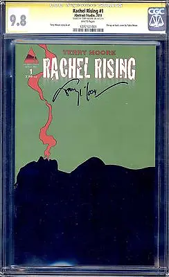 Buy Rachel Rising #1 Signature Series Terry Moore Cgc 9.8 White Pages Sale! • 393.39£