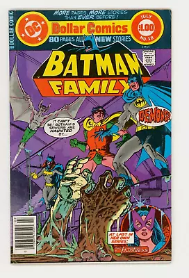 Buy Batman Family #18 VFN+ 8.5 First Solo Huntress Batgirl And Man-Bat • 29.95£