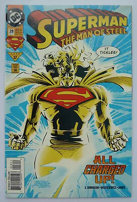 Buy Superman The Man Of Steel #28 - 1st Printing  DC Comics December 1993 VF- 7.5 • 4.45£