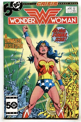Buy WONDER WOMAN #329 1986 Last Issue-DC Comic Book • 22.61£