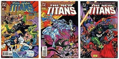 Buy DC Comics The New TITANS 3 Comics 121 124 125 1995 Bagged Boarded • 5.99£