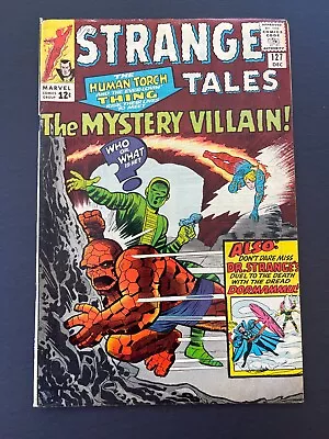 Buy Strange Tales #127 - 1st Appearance Of Eye Of Agamotto (Marvel, 1964) Fine • 88.82£