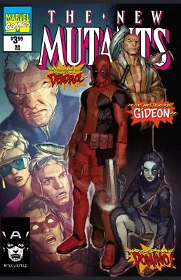 Buy New Mutants #98 Deadpool Xmen Tribute Variant Exclusive Parel NM • 15£