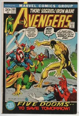 Buy AVENGERS #101, VF/NM, Thor, Iron Man, Captain America, Ellison, 1963 1972 • 39.71£