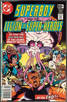 Buy Superboy Legion Of Super-Heroes 241 Prologue To Earthwar!  Giant  VF+  1978 DC • 7.16£
