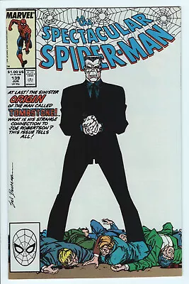 Buy SPECTACULAR SPIDER-MAN #139 - 7.0 - WP - Tombstone - Joe Robertson • 2£