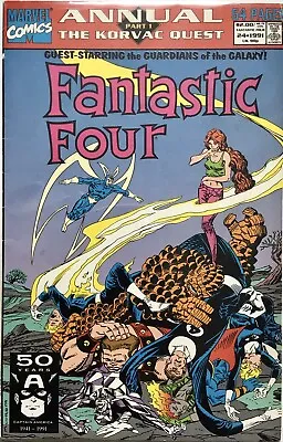 Buy Fantastic Four, Annual 24, 1991, Guardians Of The Galaxy, Rare, Good Condition • 4.99£