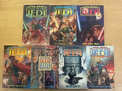 Buy Star Wars: Tales Of The Jedi Complete TPB Lot ~ All 7 TPBs ~ 1st Printings • 159.33£