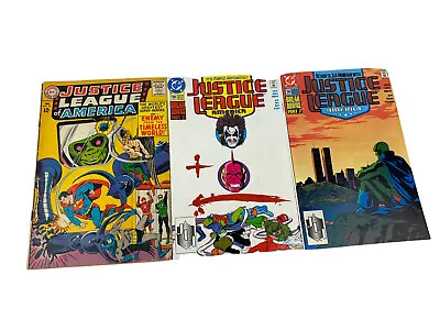 Buy Lot Of 3 DC Comics - Justice League Of America #33 ('65), #56 ('91) & #58 ('92) • 15.77£