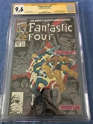 Buy Fantastic Four #347 - Marvel - CGC SS 9.6 NM+ - Signed By Walt Simonson • 117.17£