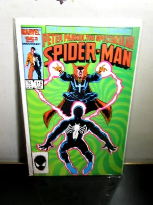 Buy Peter Parker, The Spectacular Spider-Man #115 (Marvel 1986) BAGGED BOARDED • 8.42£